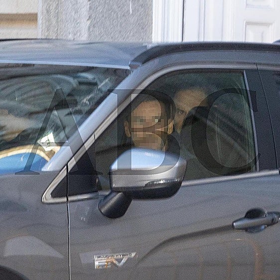 José Luis Ábalos, a su salida del Supremo tras decretarse su envío a prisión