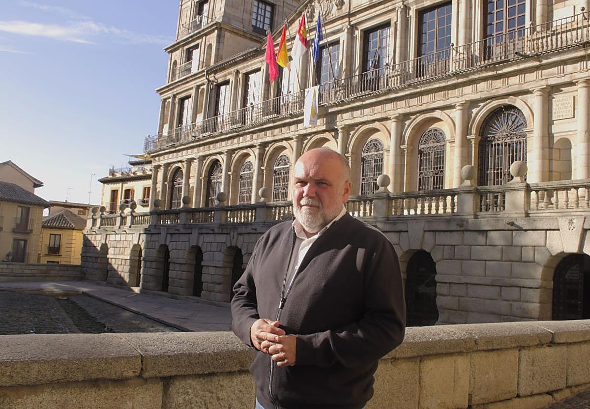 Txema Fernández, portavoz de IU en el Ayuntamiento de Toledo