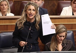 Yolanda Díaz se desmarca de las insinuaciones de Ábalos y señala que vivía con su marido y su hija