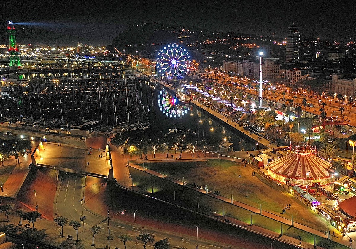 Imagen aérea de la edición anterior de Nadal al Port