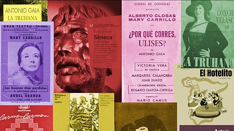 Villa del Río revive el teatro de Antonio Gala en la exposición 'La vida de otra manera'