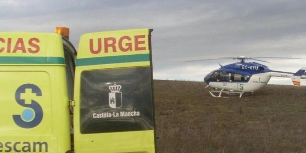 Dos heridos al chocar una moto contra un turismo en la TO-1151, en Malpica de Tajo (Toledo)
