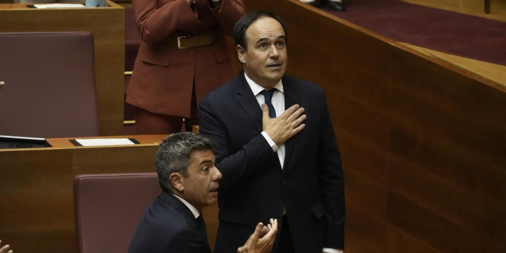 El BOE publica el nombramiento de Juanfran Pérez Llorca como presidente de la Generalitat Valenciana