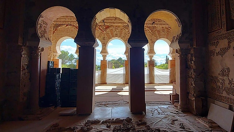 Cultura invertirá un millón de euros en la mejora de los accesos al Salón Rico de Medina Azahara