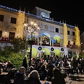 La fachada del Ayuntamiento de Priego de Córdoba