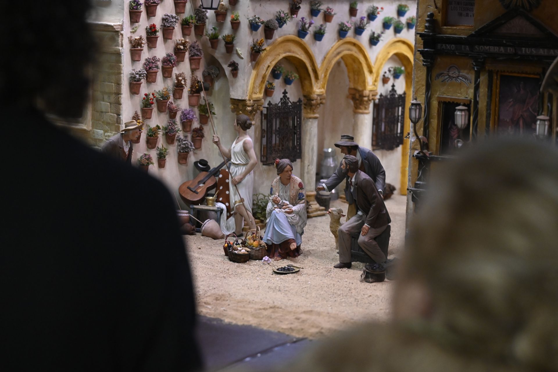 El belén de la Fundación Cajasol en Córdoba, en imágenes