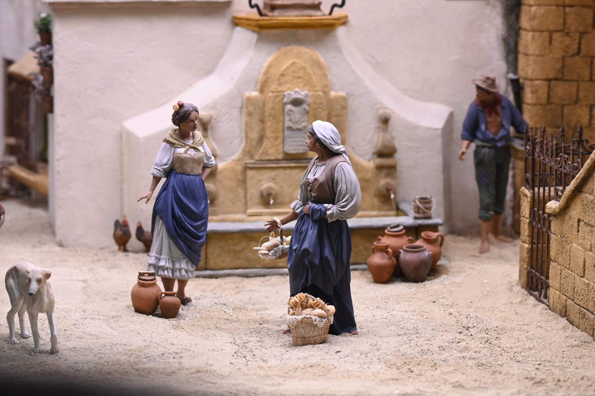 El belén de la Fundación Cajasol en Córdoba, en imágenes