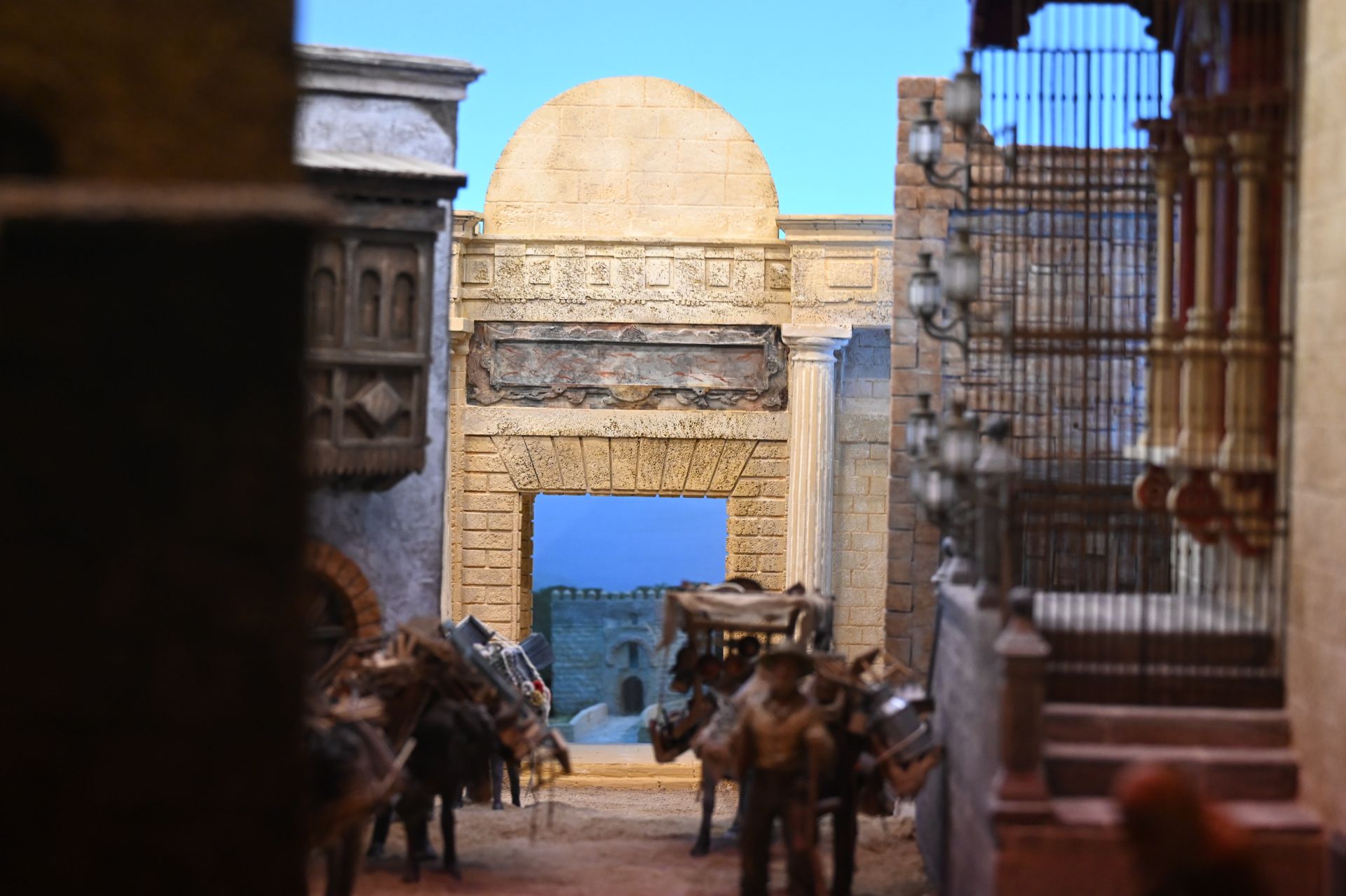 El belén de la Fundación Cajasol en Córdoba, en imágenes