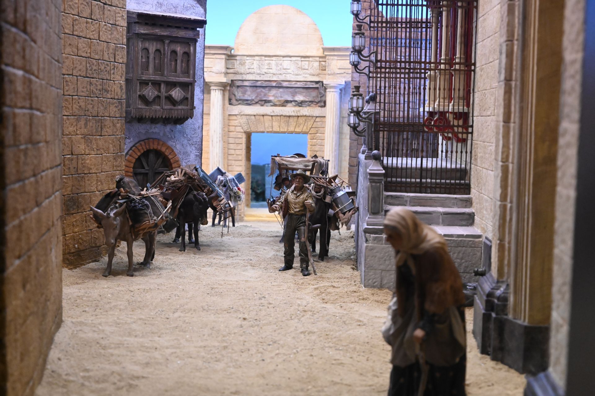 El belén de la Fundación Cajasol en Córdoba, en imágenes