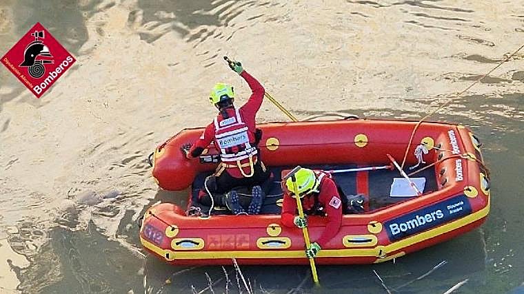 They found the body of a man floating in the Segura River in Orihuela