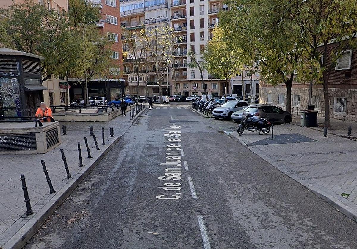 La calle Juan de la Salle, donde se ha producido una de las averías