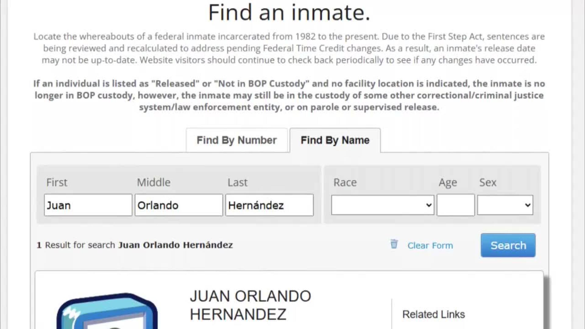 El expresidente hondureño Juan Orlando Hernández fue liberado en EE.UU.