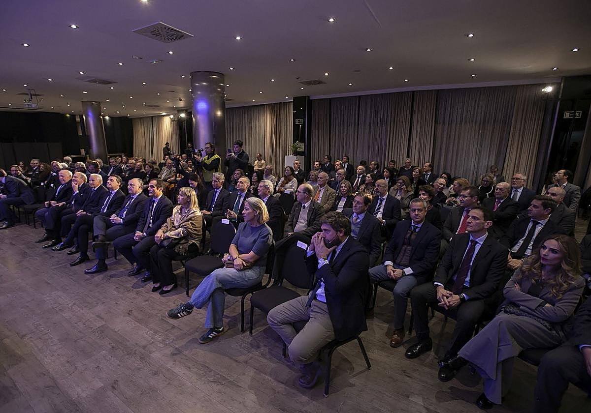 Asistentes al acto en el hotel Eurostars Córdoba Palacio