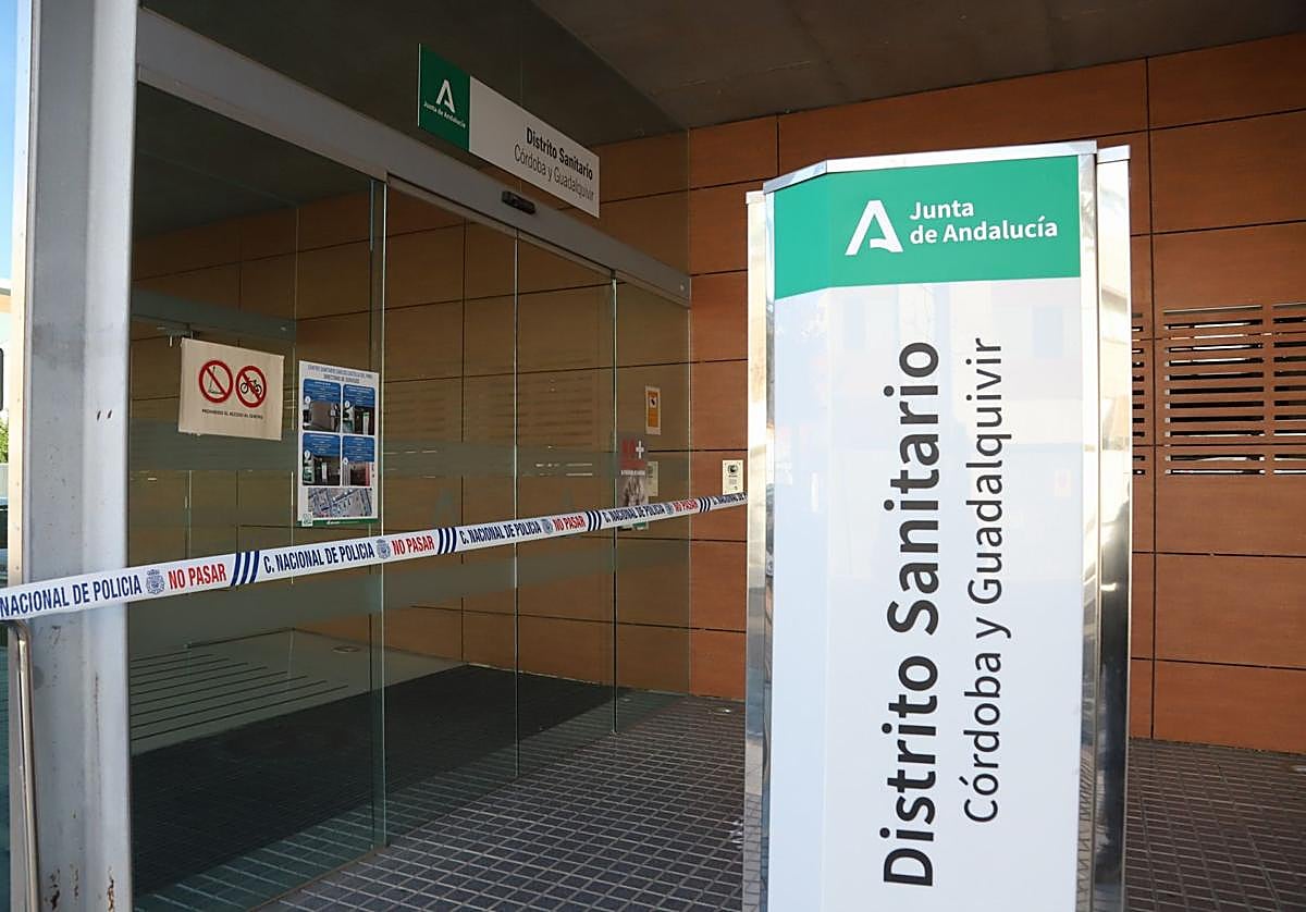 El centro sanitario este lunes tras el incendio