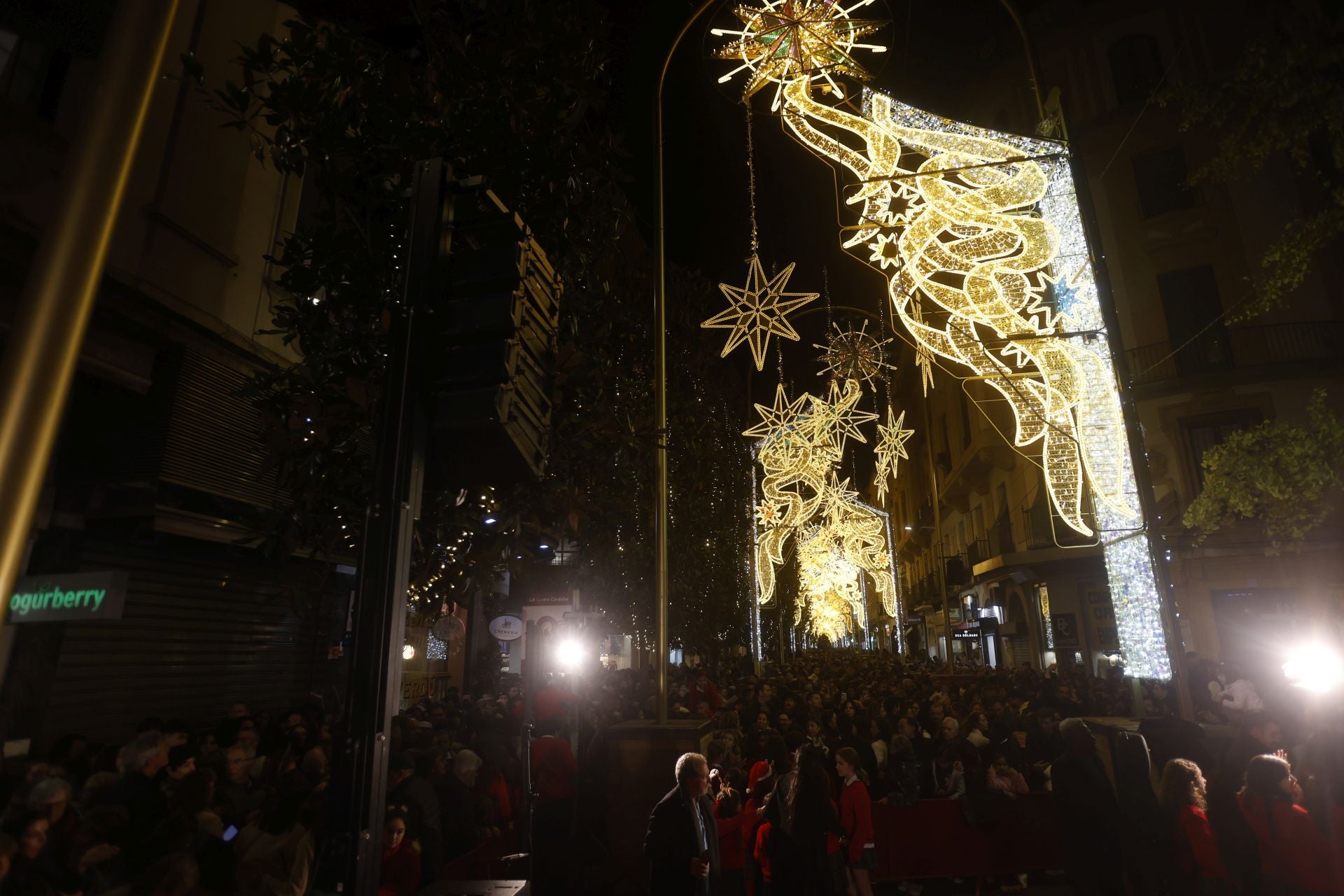 El encendido del espectáculo de luz y música de Córdoba, en imágenes