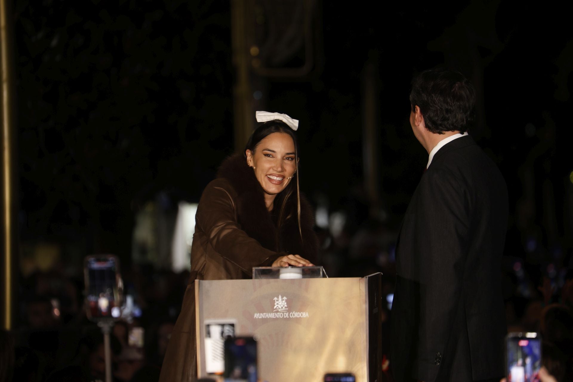 El encendido del espectáculo de luz y música de Córdoba, en imágenes