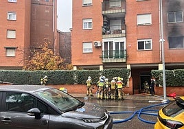 Ingresado por inhalación de humo el hombre que vivía en el piso donde se produjo la explosión en Toledo