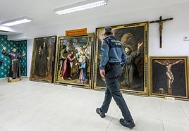 El 'botín' que las exmonjas de Belorado trataron de vender: tallas, cuadros y un testamento del siglo XVI