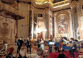 Emoción y excelencia en el concierto de Javier Ulises Illán en la Capilla Real del Palacio de Oriente