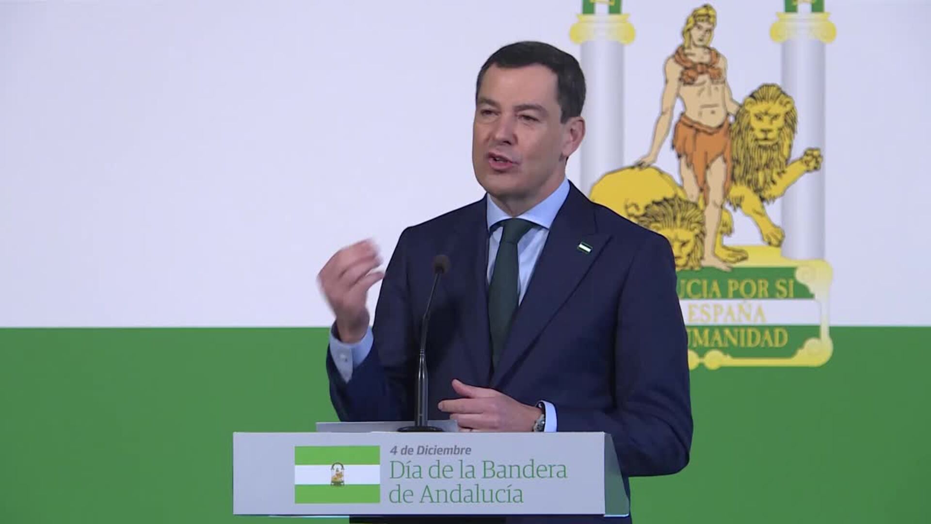 Moreno defiende la solidaridad ante la ordinalidad y la &quot;transformación&quot; de Andalucía