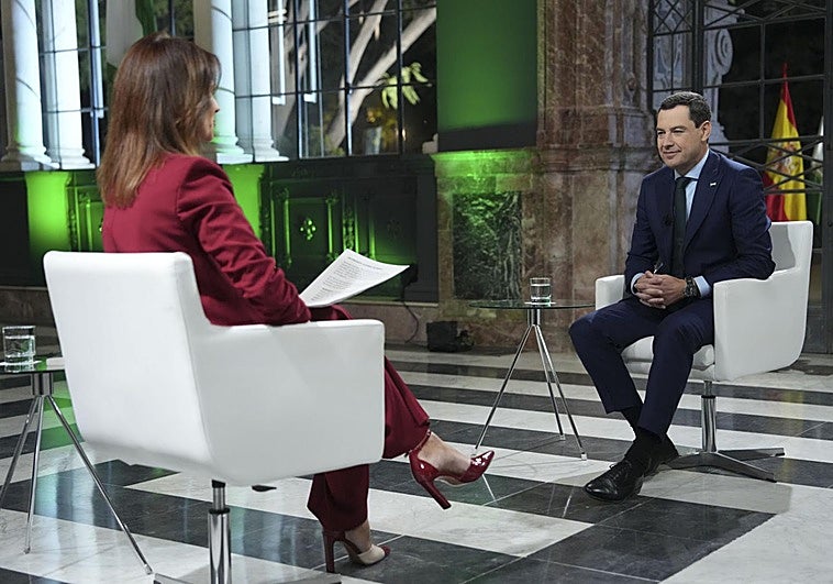 Juanma Moreno: «Si Sánchez convoca elecciones a partir de enero las haremos coincidir»