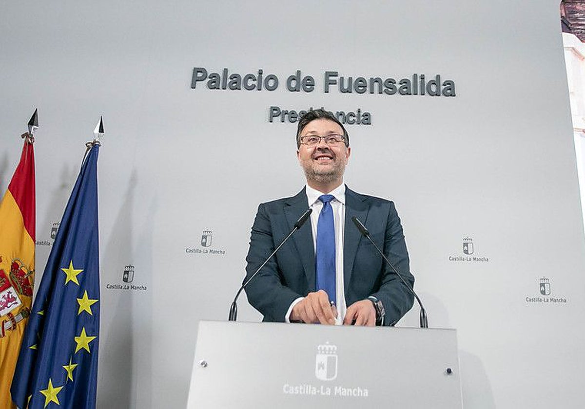 Amador Pastor, consejero de Educación, Cultura y Deportes de Castilla-La Mancha