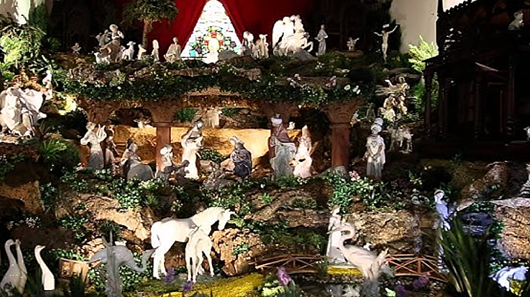 Belén del Museo del Vidrio y Cristal