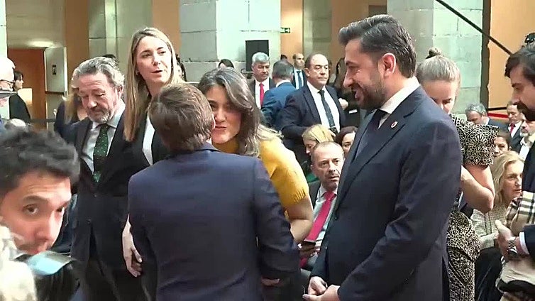 Ayuso celebra el aniversario de la Constitución con un acto en la Real Casa de Correos