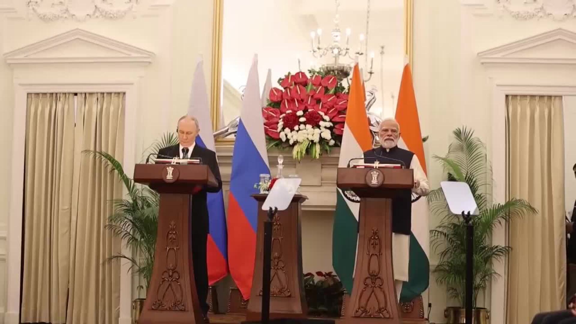 Modi y Putin acuerdan blindar su cooperación económica hasta 2030