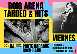 Roig Arena acoge una velada de 'Tardeo & Hits' el 12 de diciembre