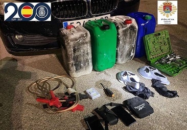 Detenidos dos hombres por varios robos con fuerza perpetrados en Yecla (Murcia) y en Hellín (Albacete)