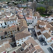 Vista del pueblo de Chirivel en el norte de la provincia de Almería