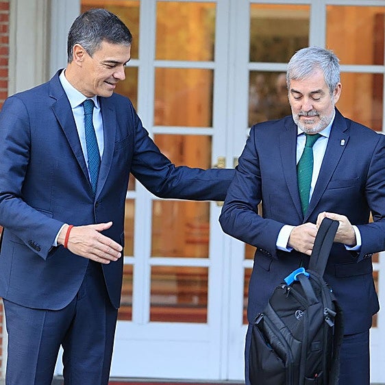 Coalición Canaria se plantea retirar su apoyo a Sánchez por excluir a Clavijo de la cumbre con Marruecos