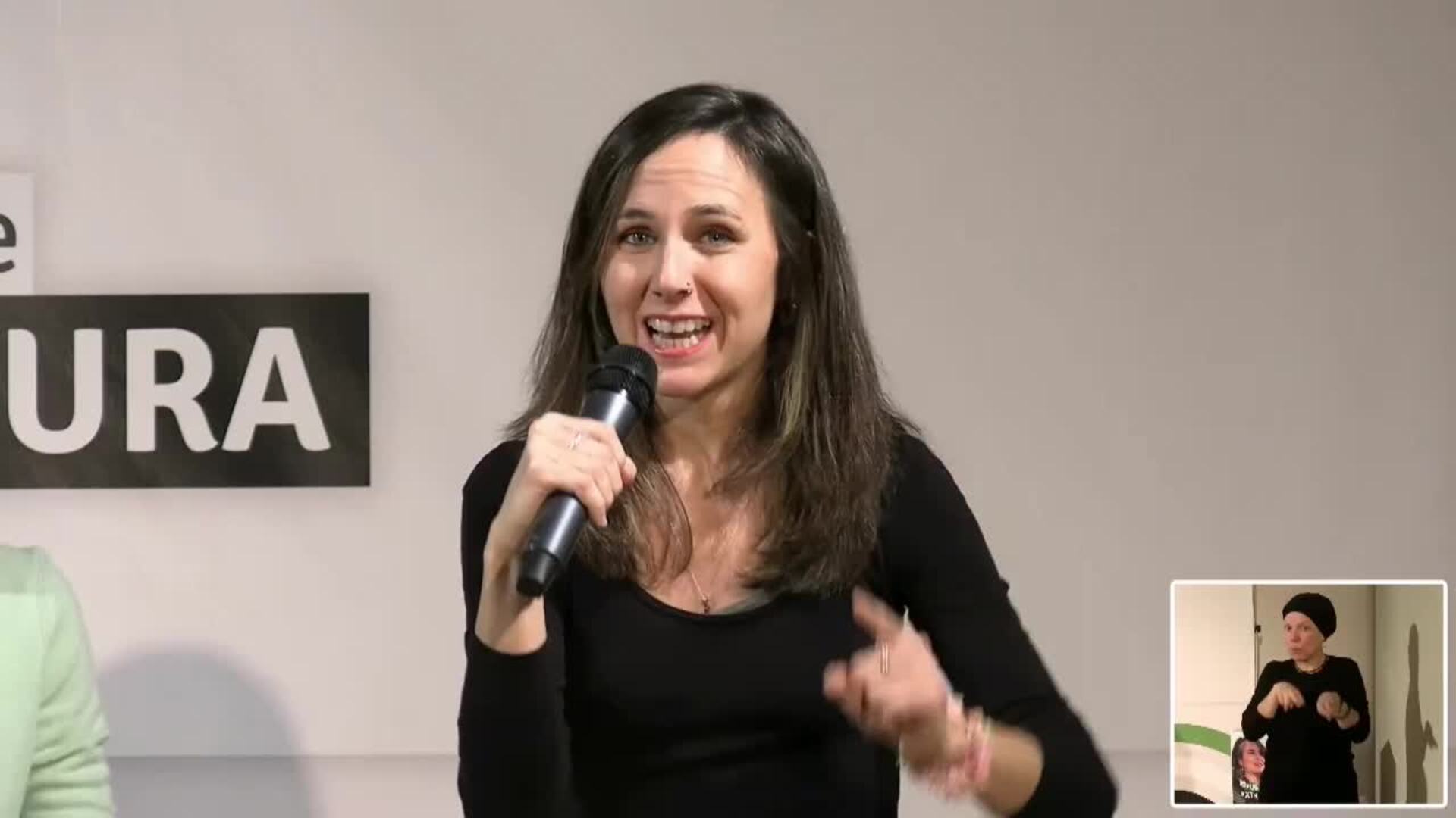 Belarra, Montero y De Miguel piden &quot;frenar a la derecha&quot; en las elecciones del 21D