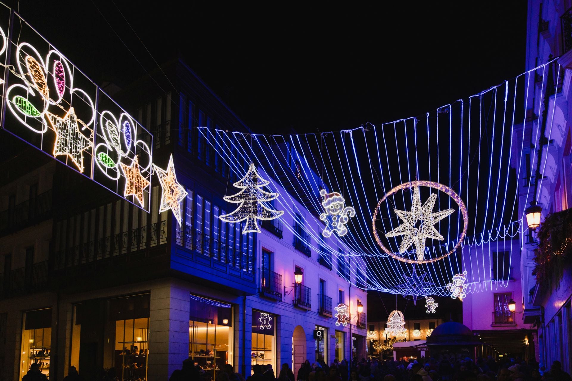 Así luce ya Castilla y León esta Navidad