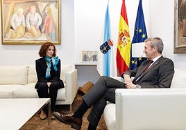 Rueda y Eiró abordan la modernización de la justicia