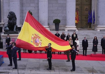 Día de la Constitución española, en directo: última hora de los actos en el Congreso y discurso de Francina Armengol hoy