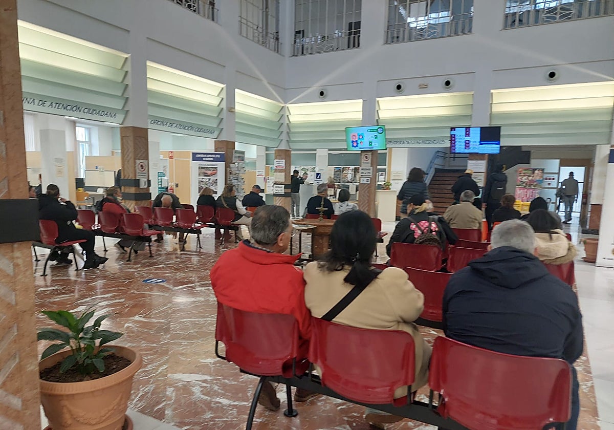 Aspecto de la Oficina de Atención al Ciudadano en Gran Capitán