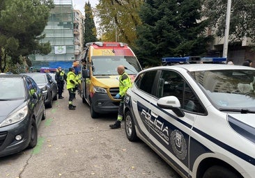 Muere una mujer de 48 años tras caer desde un décimo, con sus dos hijos de 3 años, en Ciudad Lineal