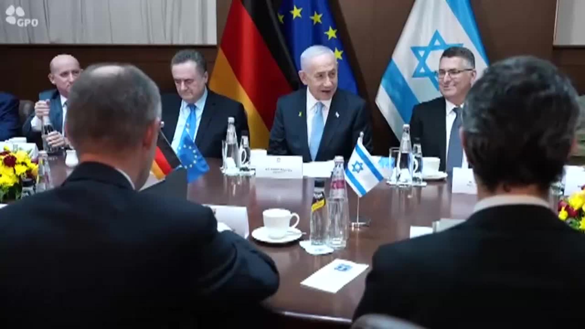 Netanyahu y Merz se reúnen en Jerusalén