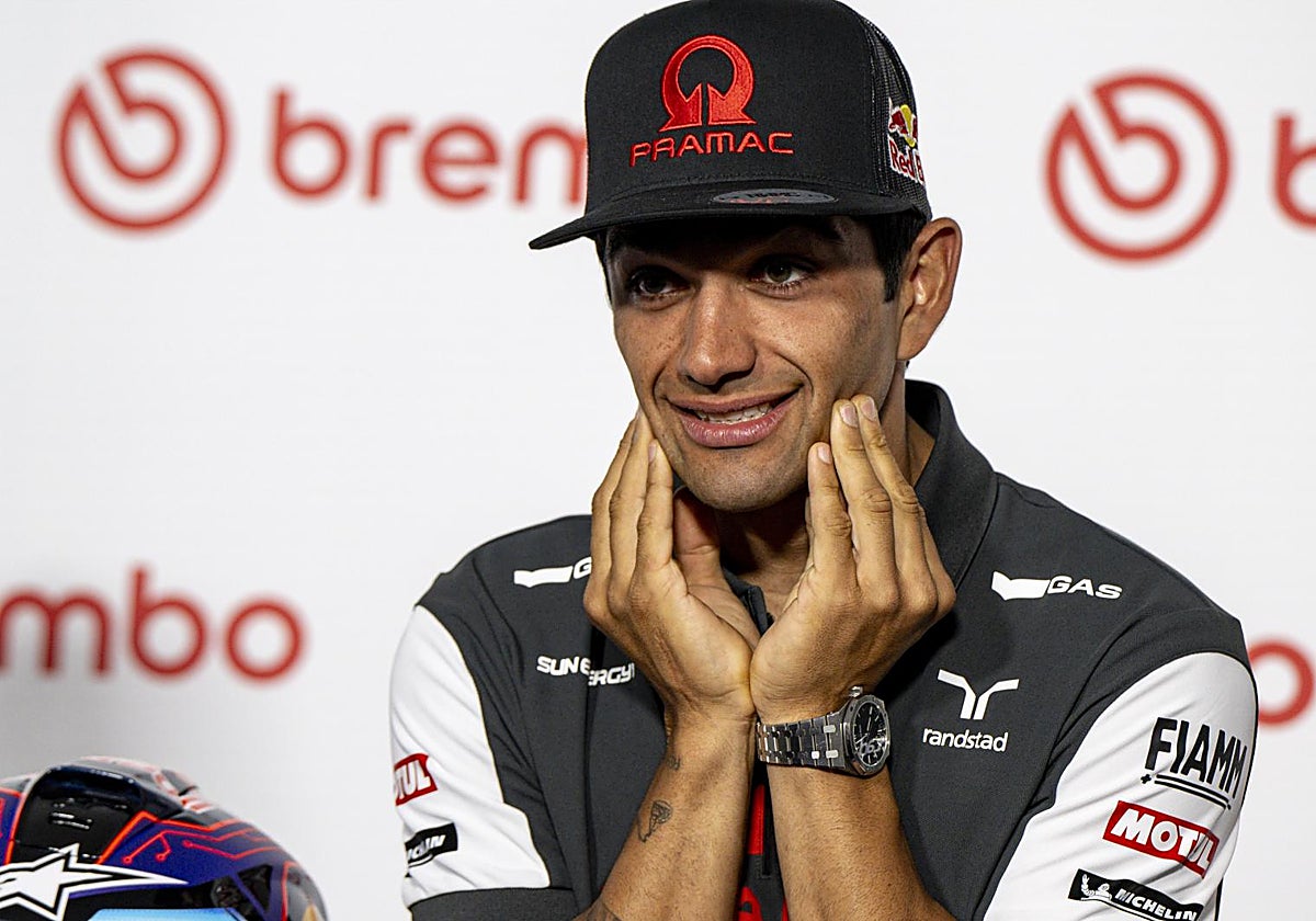 El piloto de Moto GP Jorge Martín