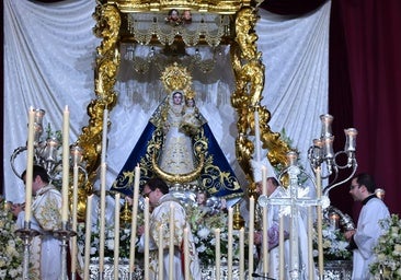 La emocionante coronación de la Virgen de Luna en la Jara, en imágenes