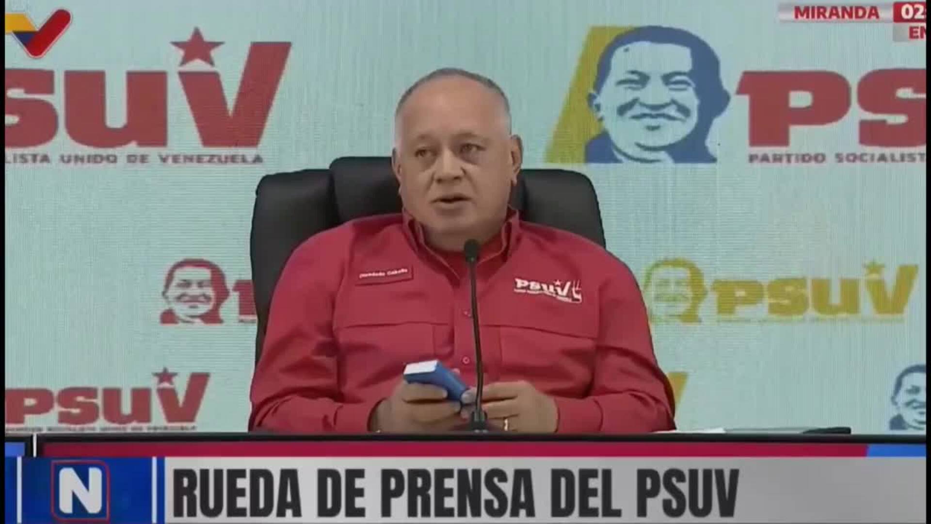Diosdado Cabello cree que Nobel de la Paz es &quot;una subasta&quot; que se otorga &quot;al mejor postor&quot;