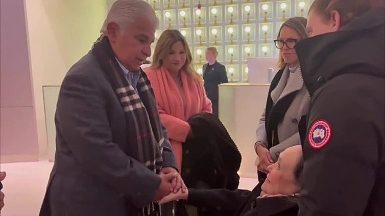 Mulino se encuentra con la mamá de María Corina Machado