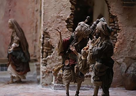 Imagen secundaria 1 - Escenas del belén napolitano, del belén de la Diputación y del municipal