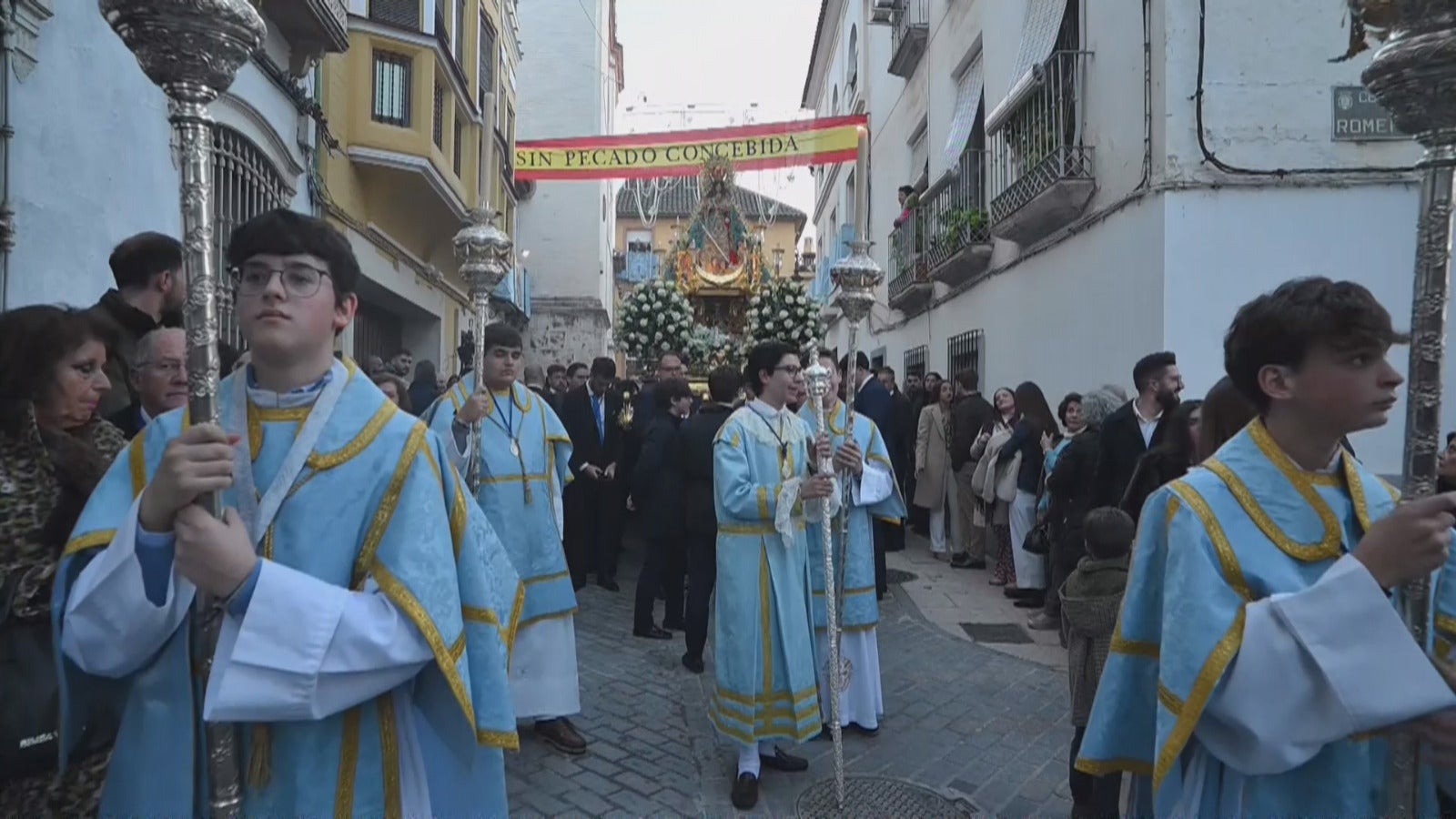 La procesión de la patrona de Puente Genil, en imágenes