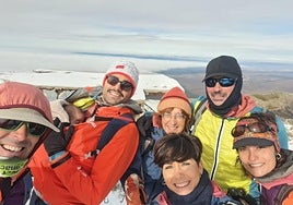 La inmensa alegría de alcanzar los 2.274 metros con cáncer de pulmón