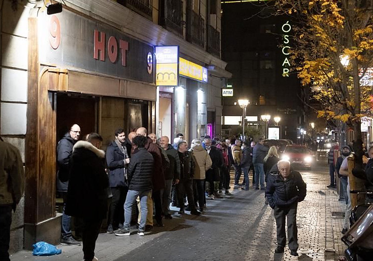 Exterior de bares del distrito Centro de Madrid