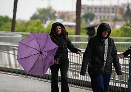 La Aemet avisa de un frente atlántico que traerá lluvias a la mitad de Andalucía: estas son las provincias afectadas