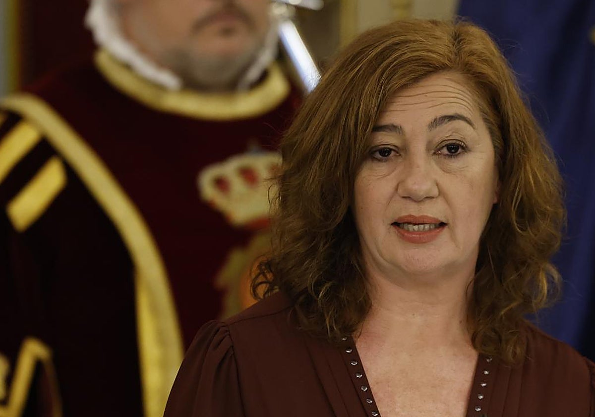 La presidenta del Congreso, Francina Armengol